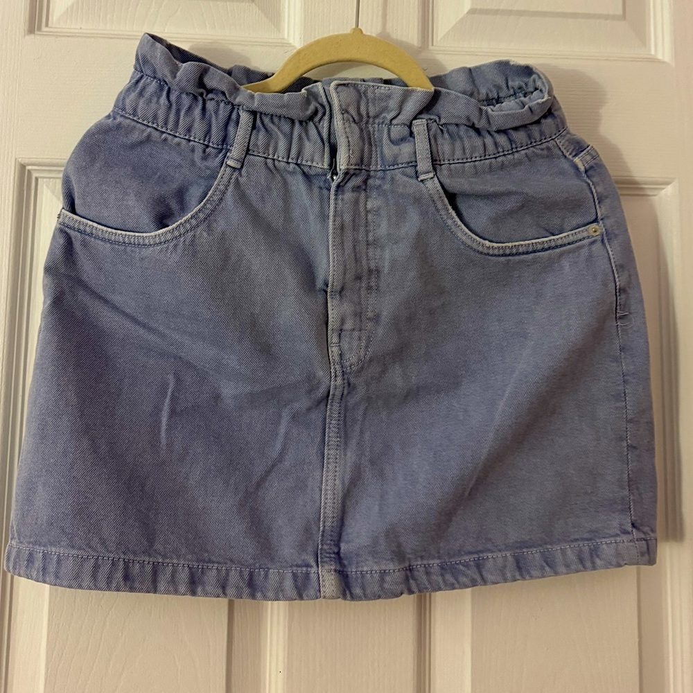 Zara Denim Blue Women's Skirt